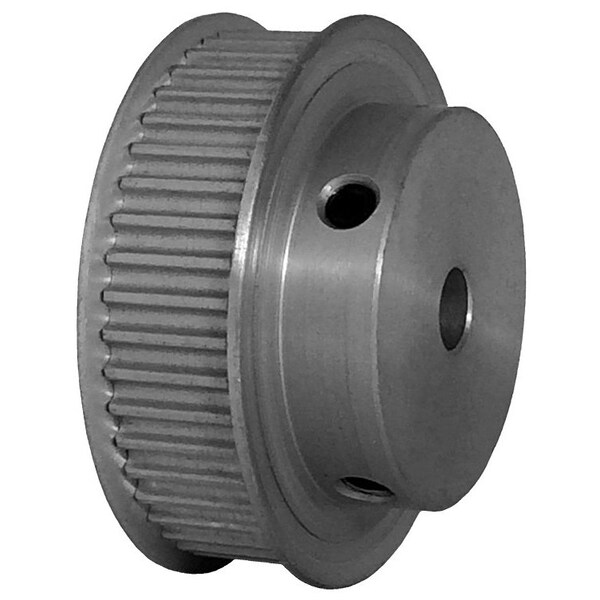 45-3P09-6FA3, Timing Pulley, Aluminum, Clear Anodized,